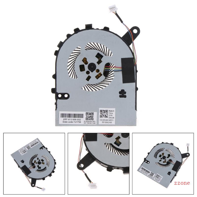 Zzz Untuk Dell Inspiron14 7000 7460 CPU Cooling Fan 5V 0 5A 4-pin Laptop CPU Cooler Radiator Aksesoris Komputer