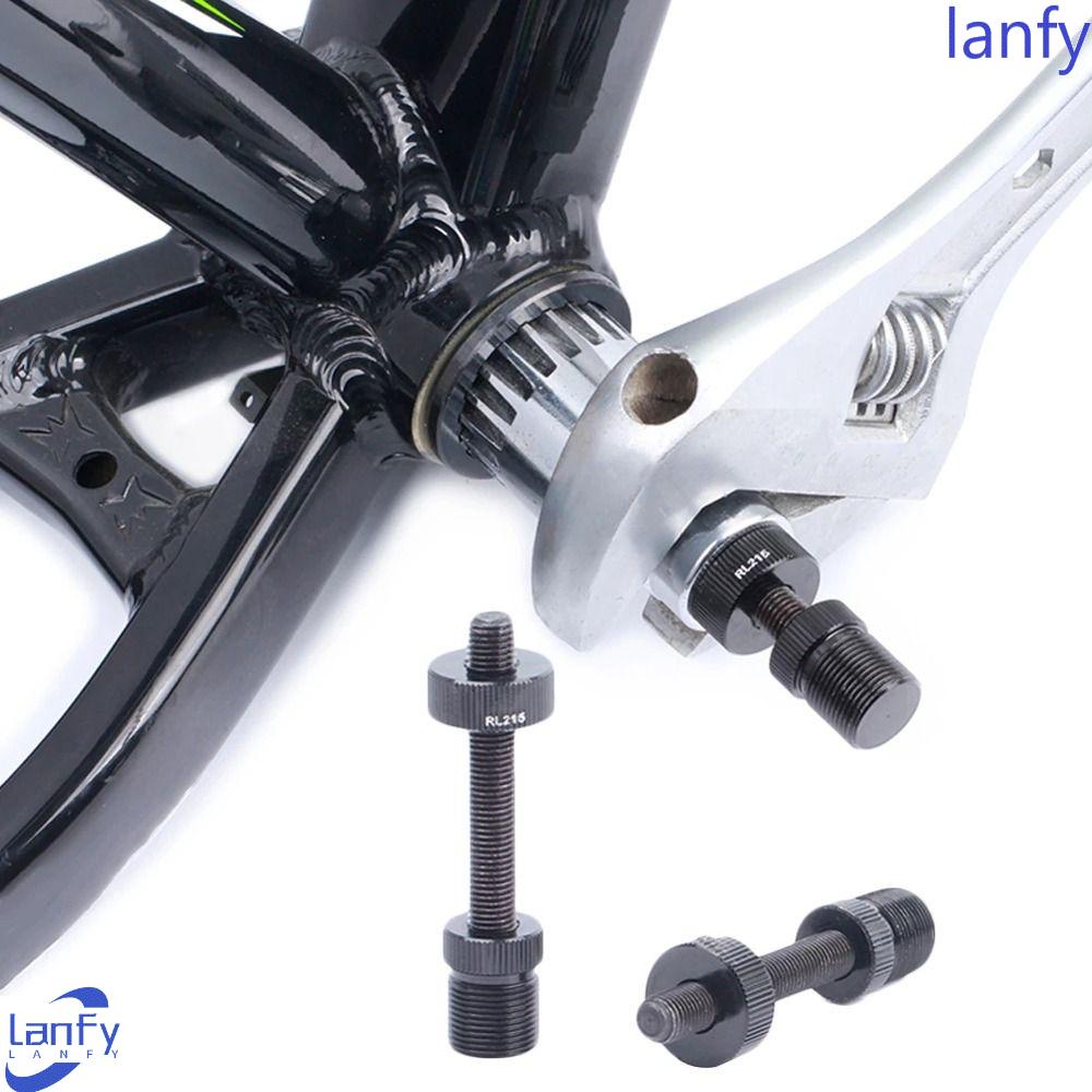 Lanfy Spindle Sekrup Anti Jatuh Aksesoris Sepeda Alat Bantu Anti Jatuh Memperbaiki Batang Alat Pelepas Square &amp; Spline Axis