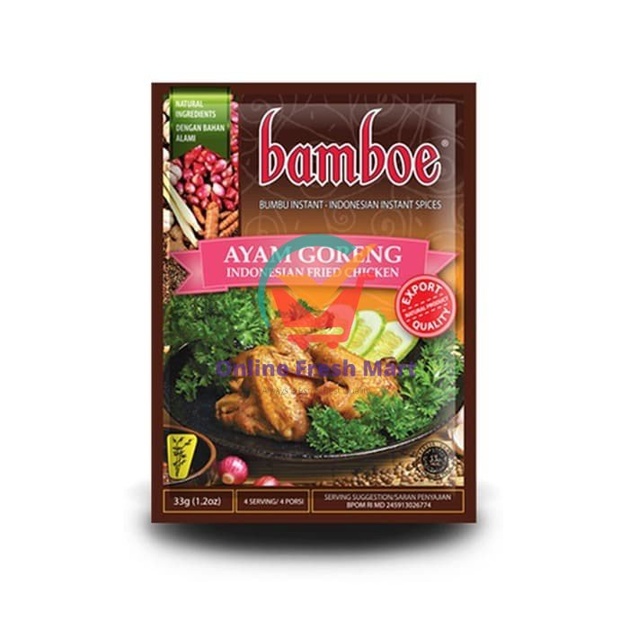 

Bamboe Ayam Goreng 33 gr - Online Fresh Mart Denpasar