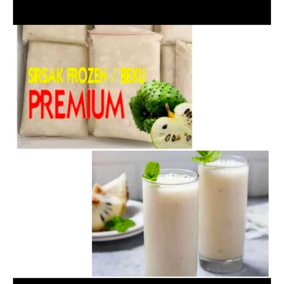 Sirsak frozen 1kg | Buah frozen | sirsak beku