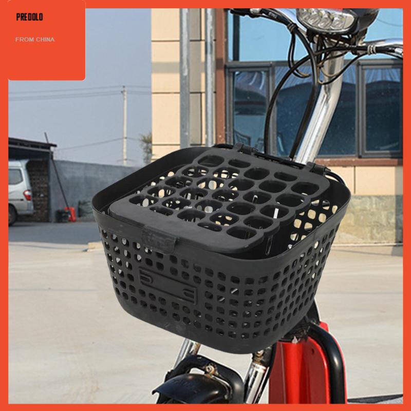 [Predolo] Tas Rak Cargo Sepeda Jalan Kapasitas Besar Riding Front Bike Basket