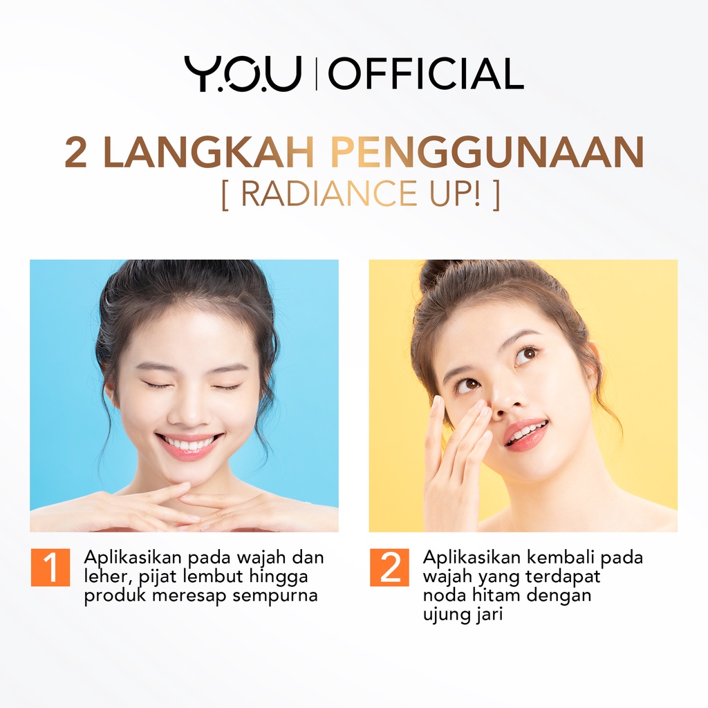 YOU 8× SymWhite 377 Radiance Up! Brightening Serum with Niacinamide Vitamin C | Atasi Bekas Jerawat VITAMINKU