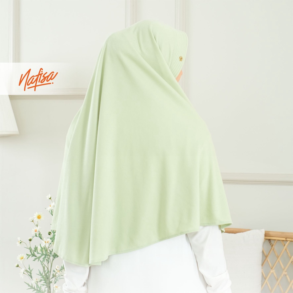 TERLARIS COD..Jilbab Asha PREMIUM | Hijab Instan Bergo Pet Antem | Jilbab Kain kaos super DOUBLE NIT