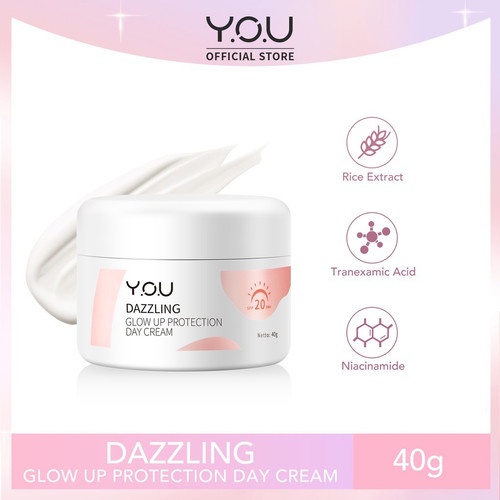 YOU Dazzling Glow Up Protection Day Cream