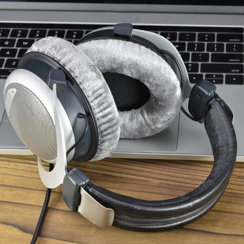 Bt Headset Earpads Headset Cover Untuk DT770 Pro DT880 Headset Earmuff Peredam Suara