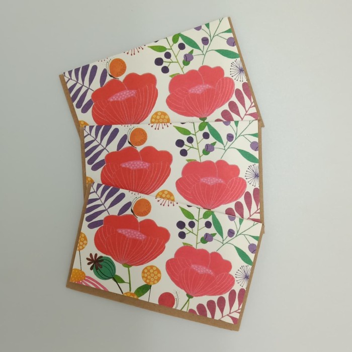 

Kartu Ucapan Mini Flower Pink Kamalika Artprints
