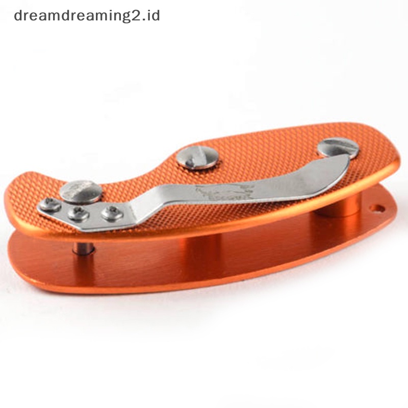 (drea) Aluminium Key Holder Organizer Klip Folder Keyring Gantungan Kunci Case Kantong Alat //