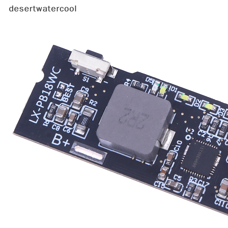 Deid PD Fast Charge Handphone18650Modul QC3.0 Dual USB 18W Type-C DIY Papan Sirkuit Perlindungan Overcharge Dan Debit Martijn