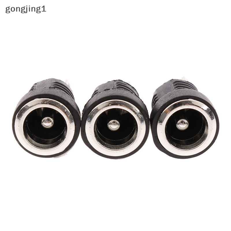 Ggg 5pasang 5.5 x 2.1 DC Male Female Terminal 12V DC Power Supply Plug Socket Adapter ID