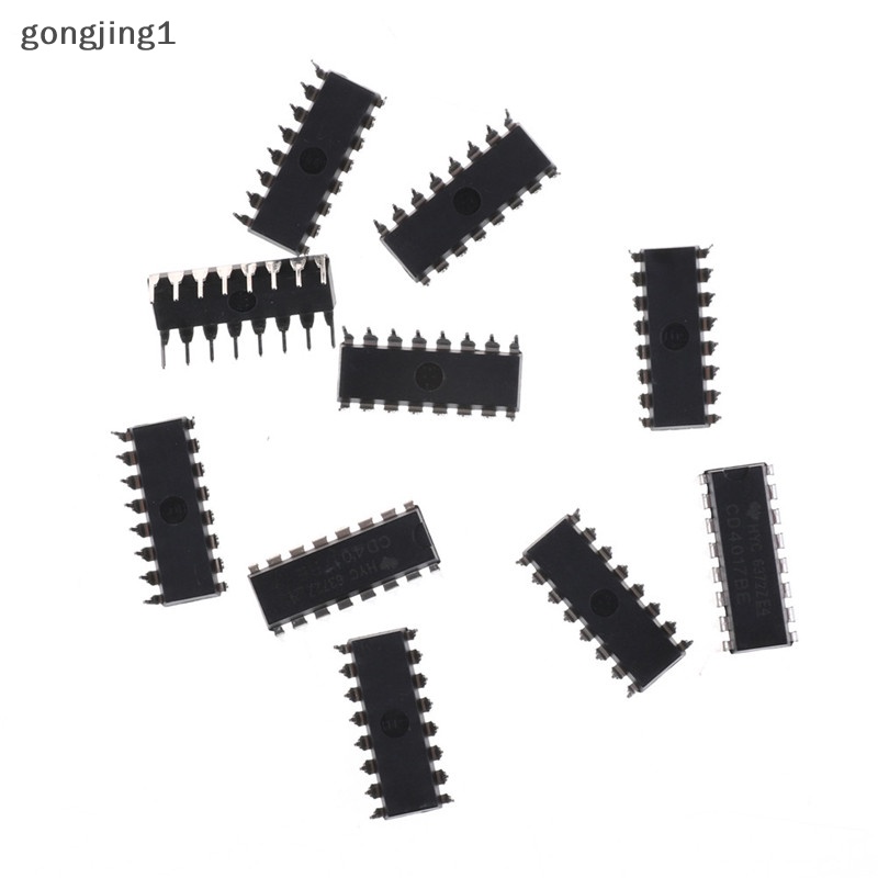 Ggg 10PCS CD4017BE 4017cd4017de Counter Divider IC ID