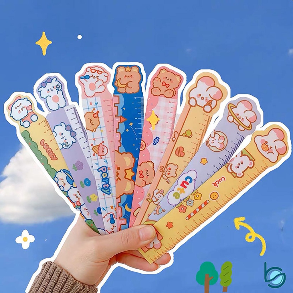 

Penggaris Magnet Lentur Motif Hewan Lucu/Flexible Cute Animal Ruler - Best Stationary