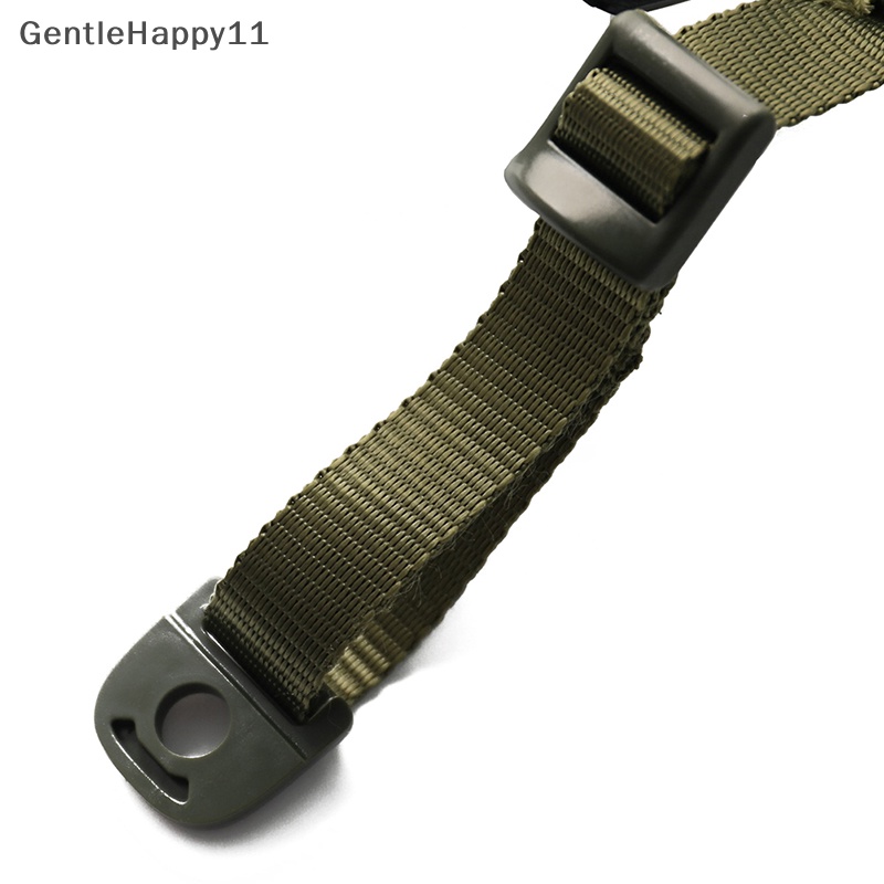 Gentlehappy Tactical Fast Helmet Adjustable Strap Hung Wargame Helm Tali Pengunci Dalam id