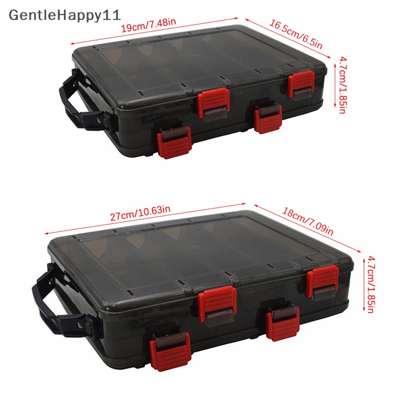 Gentlehappy 1buah Kotak Umpan Pancing Plastik Cumi Jig Box Fishing Tackle Case Aksesoris id