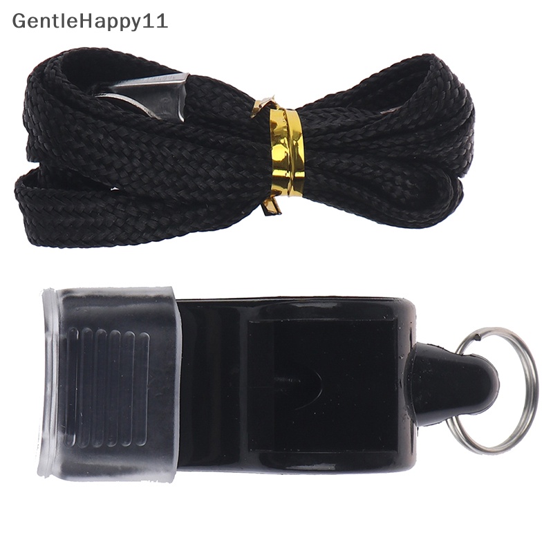 Gentlehappy Whistle with Lanyard Fox40 Sepak Bola Football Basket Hoki Baseball id