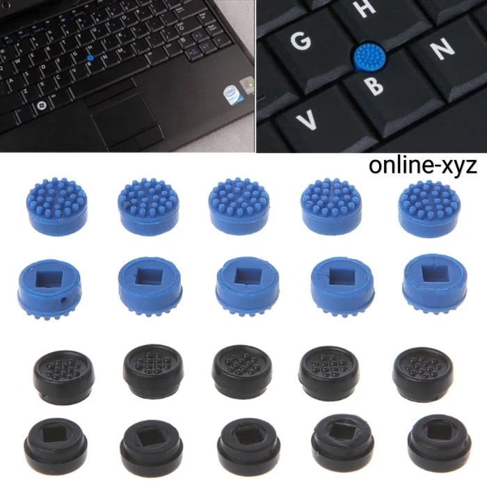 karet knob Trackpad pointer stick rubber keyboard laptop DELL HP