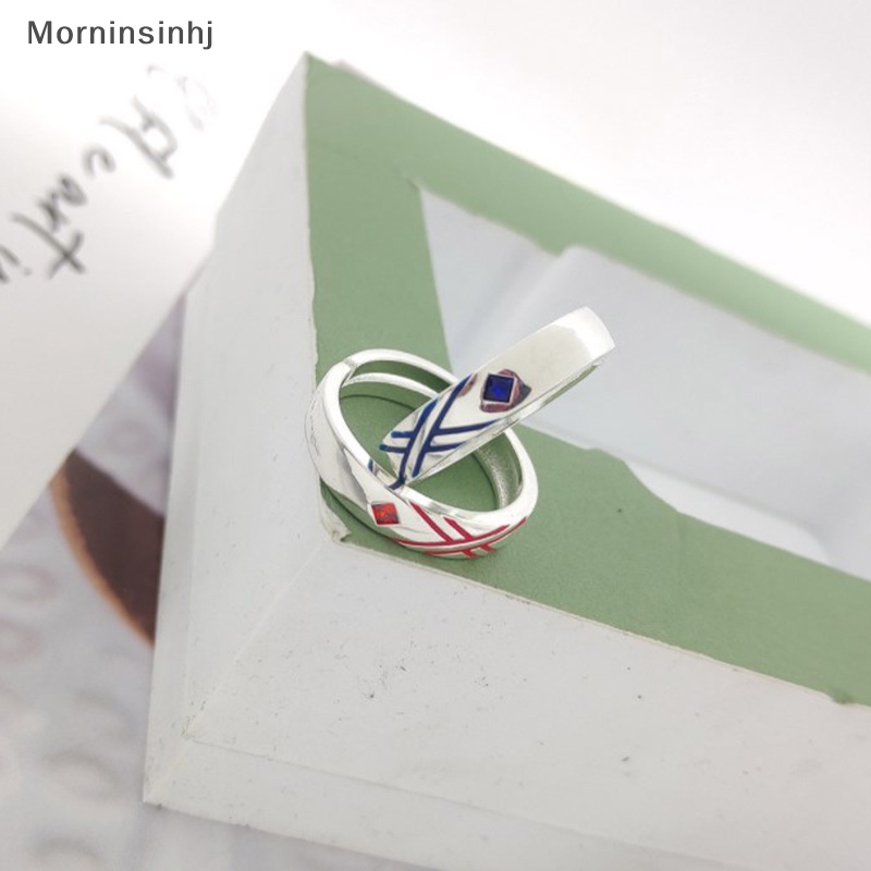 Mornin 1pcs Fashion Anime Darling In The Franxx Cincin DITF ZERO TWO Cosplay Adjustable Unisex Pasangan Kekasih Jari Cincin Hadiah Mainan id