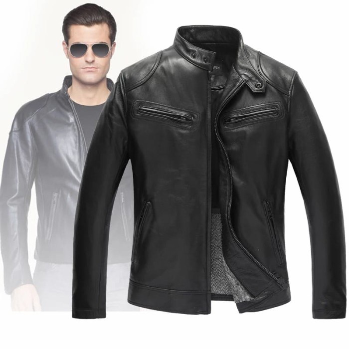 jaket kulit pria terbaru/ jaket kulit asli domba Garut-jaket kulit asli pria kualitas super /jaket k