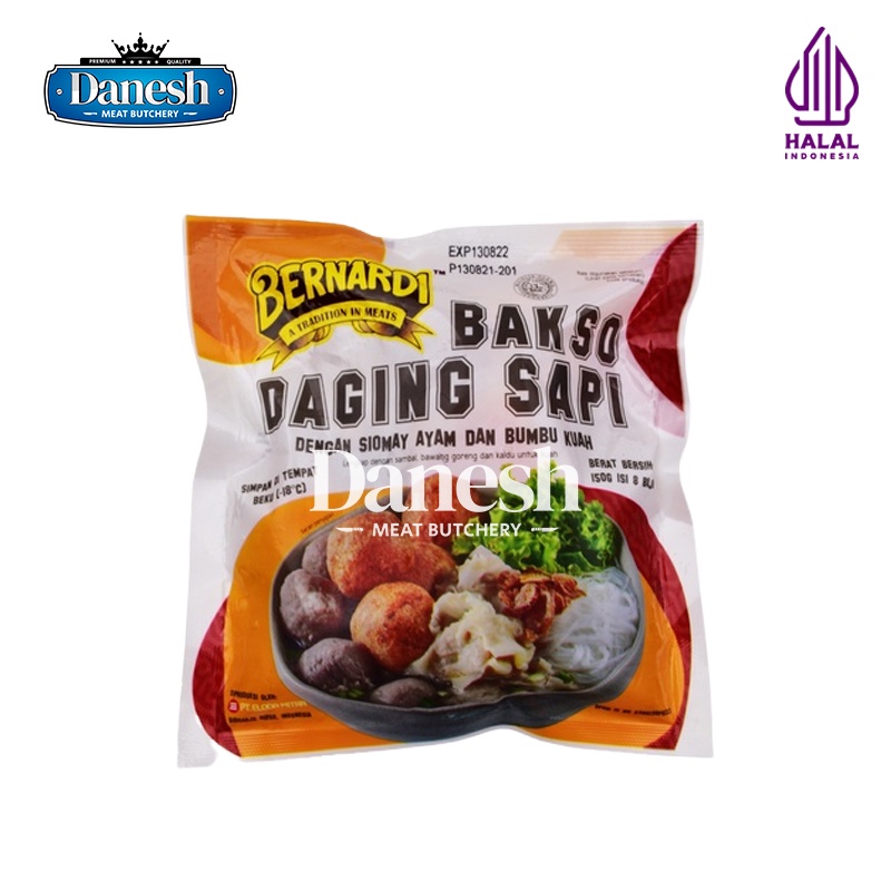 

BERNARDI Bakso Instan Sapi Campur 150g Frozen Food Makanan Beku