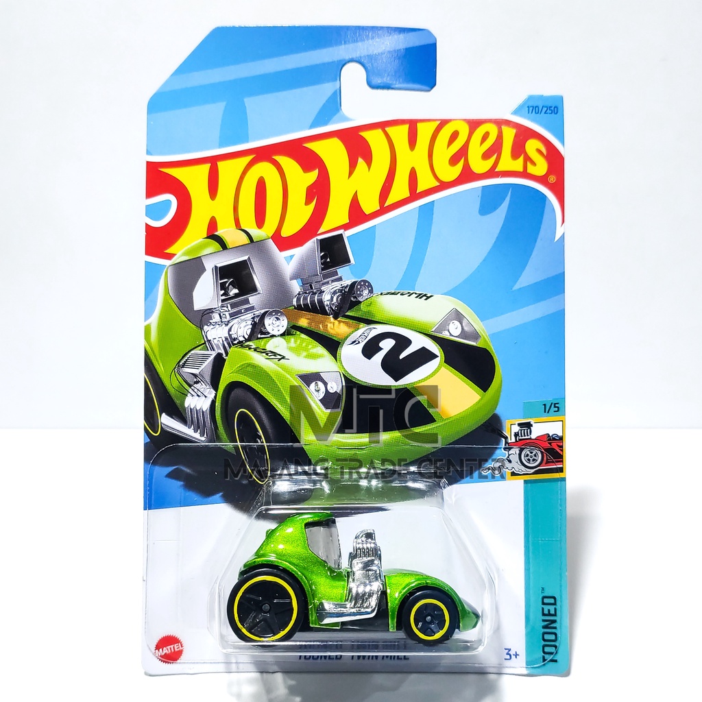 Hot Wheels Tooned Twin Mill Hijau J 2023