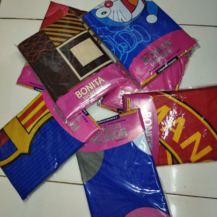 sarung bantal tidur merk bonita isi 2 pc