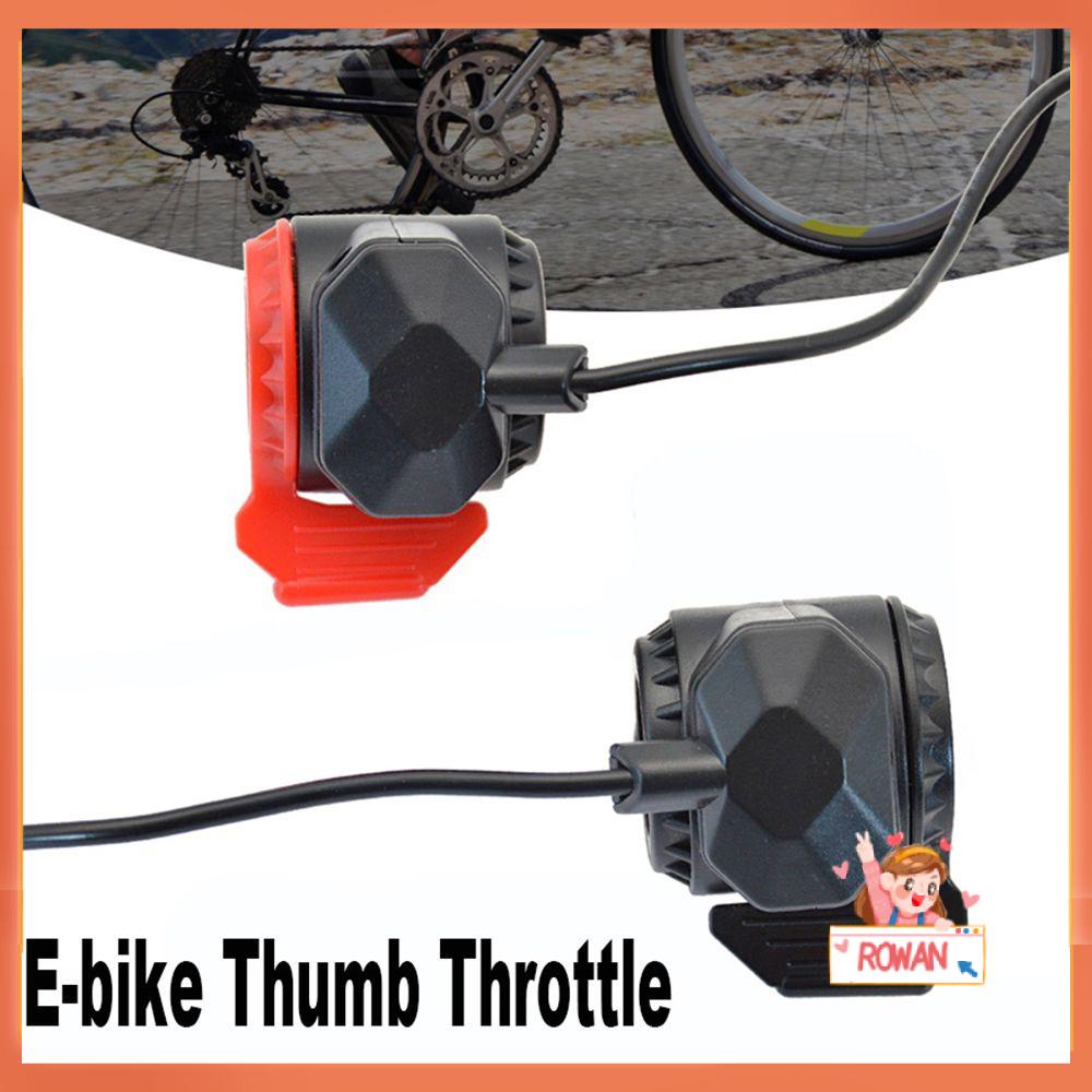 R-FLOWER E-bike Thumb Throttle Universal Konektor Mudah SM Plug Kontrol Kecepatan Kanan