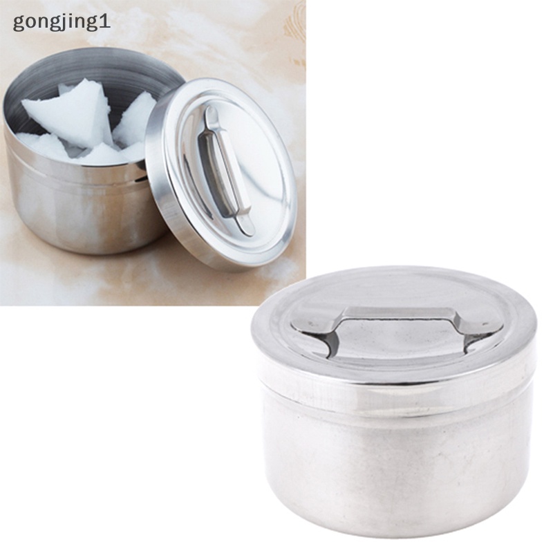 Ggg Wadah Toples Desinfeksi Kapas Stainless Steel ID