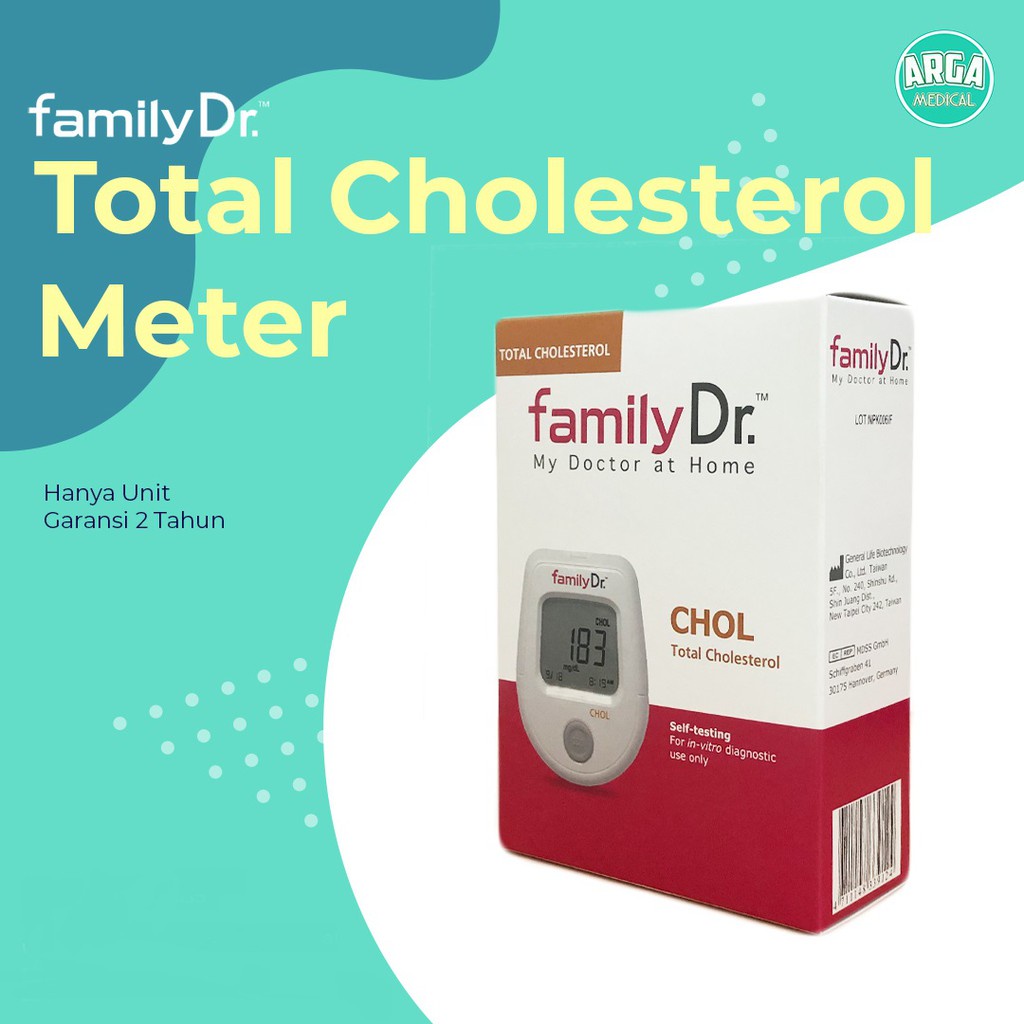Alat Test Kolesterol Family Dr / Alat Cek Kolesterol Family Dr