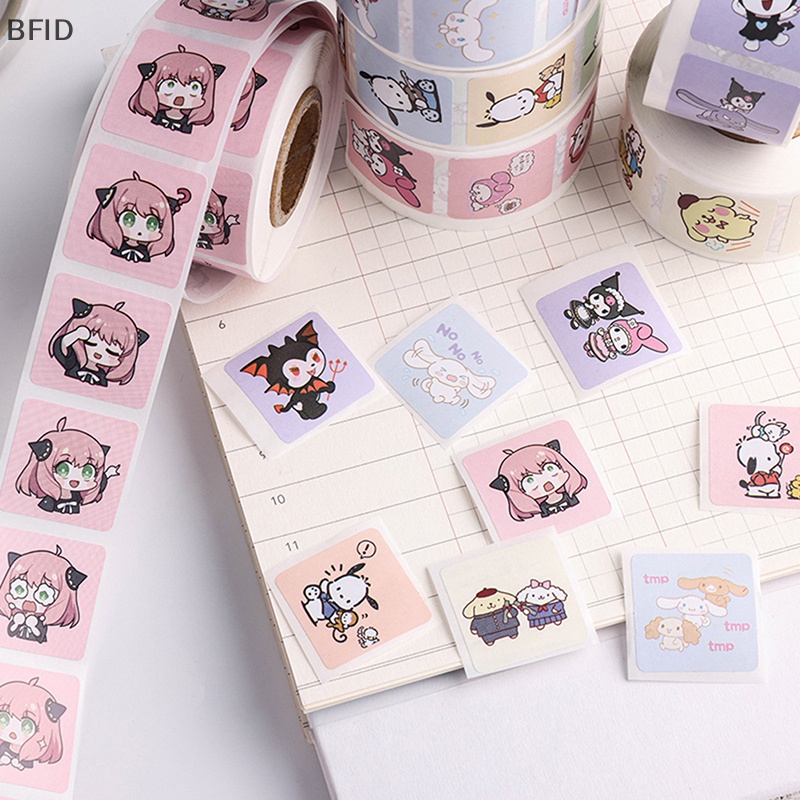 [BFID] Roll Isi 500pcs Selotip Kartun ers Sanrio ers Kuromipacha dog Kartun ers Lucu sealing ers Kado [ID]