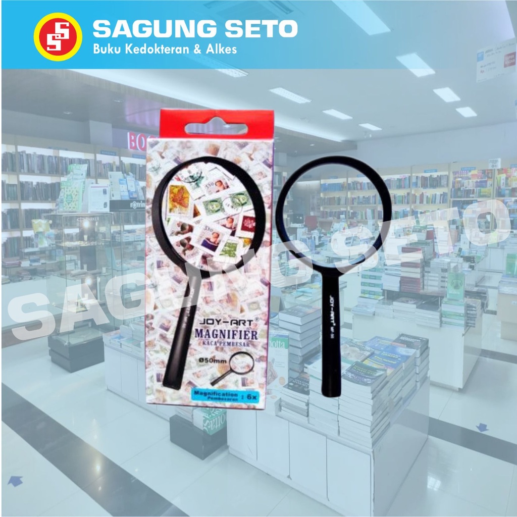 

MAGNIFIER MFR - 50 (50MM) / KACA PEMBESAR JOY-ART
