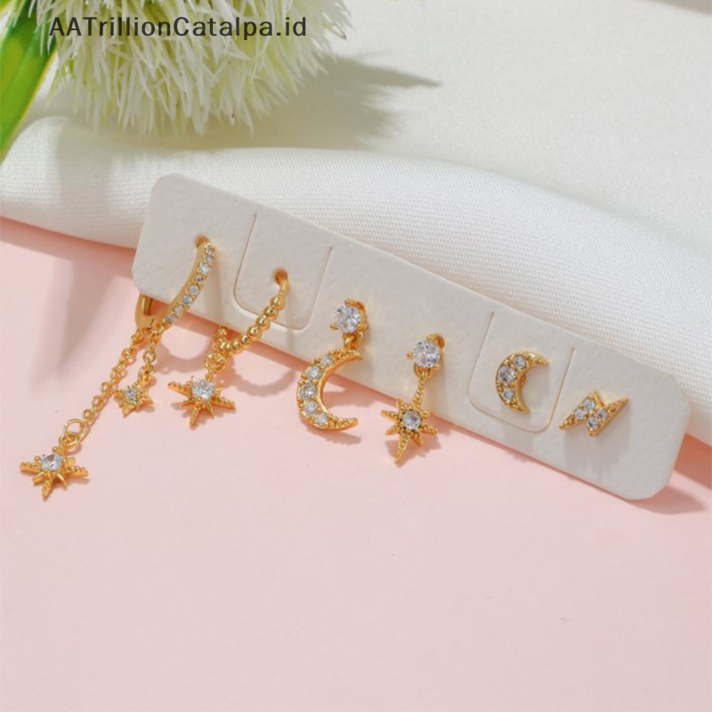 Galihrillion syalatalpa 6pcs alfinixed alfinircon alfinrystal alfinoon galihtar alfintud umakuarrings umakuet untuk galihomen alfinold alfinewelry nayah