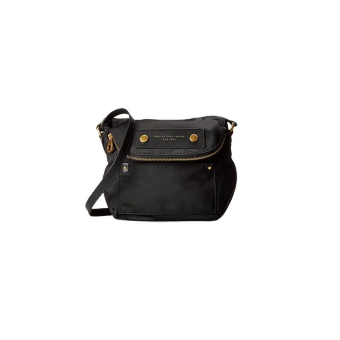 Tas Wanita Cewek Perempuan MJ Preppy Natasha Nylon Mini Crossbody Bag - Black 100% ORIGINAL
