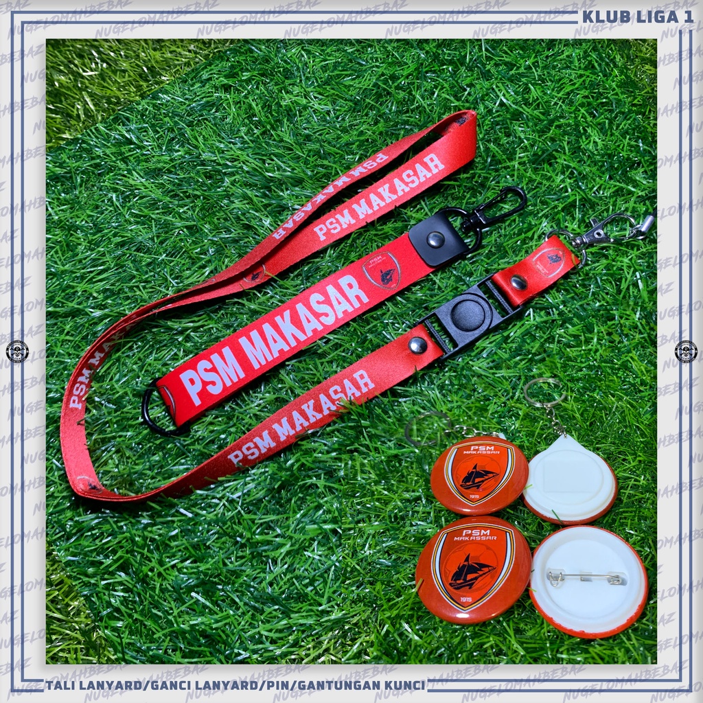 

TALI LANYARD/GANCI/PIN/GANTUNGAN KUNCI/HP/KLUB LIGA 1 - PSM MAKASAR