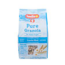 

familia pure granola no added sugar Crunchy Moesli 375gr