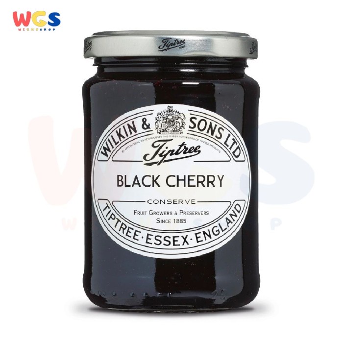 Wilkin &amp; Sons Selai Tiptree Jams Black Cherry Preserve Spread 340g