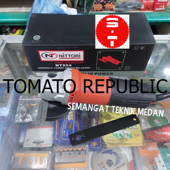 Murah NT954 MT91A MT954 GRENDA GERINDA TANGAN GRINDER 4" Mdel MAKTEC NITTORI JNC347
