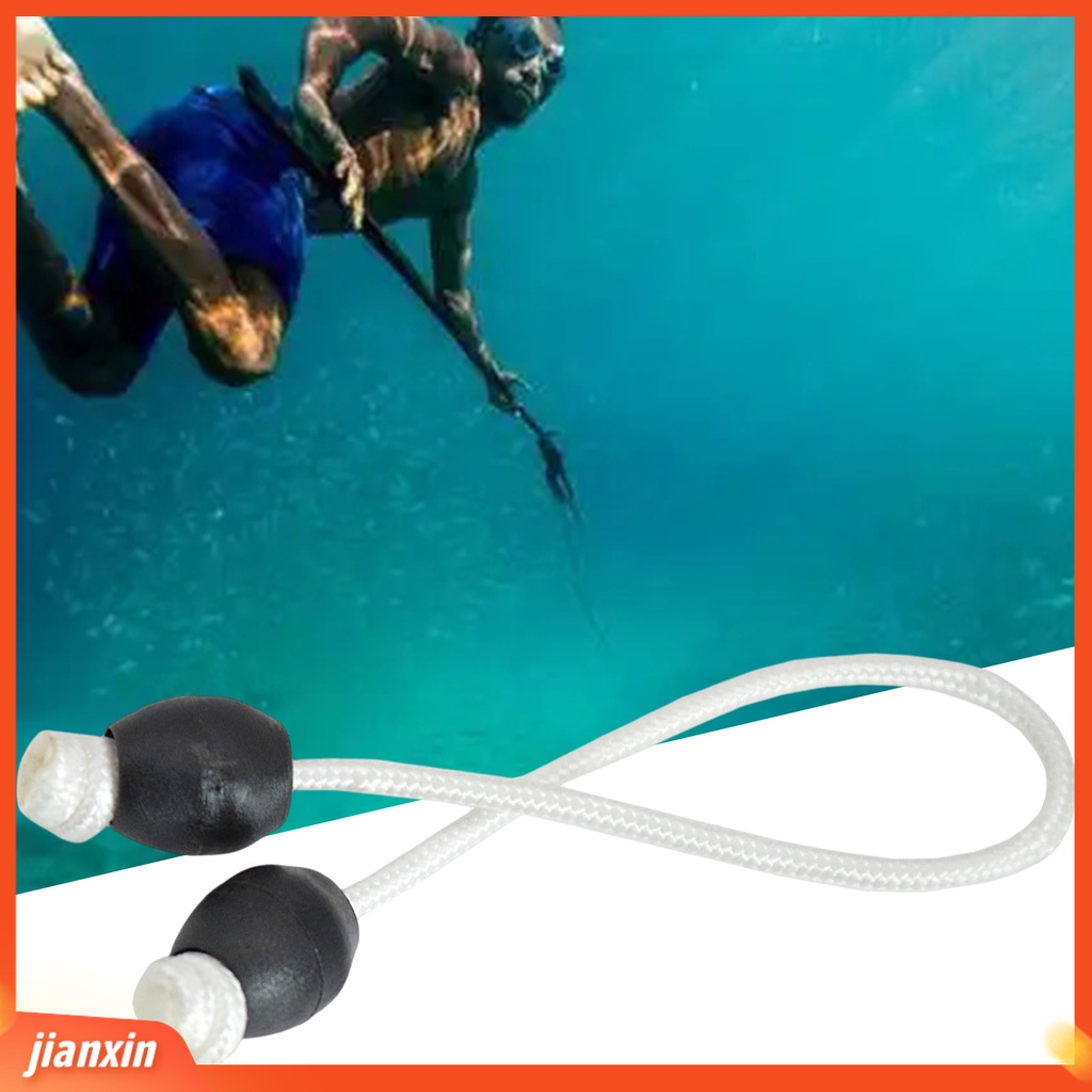 (In Stock) Konektor Tabung Loop 2mm Tali Bentuk V Tarik Tinggi Aksesoris Memancing Laut Bawah Air Adaptor Tabung Karet Untuk Memancing