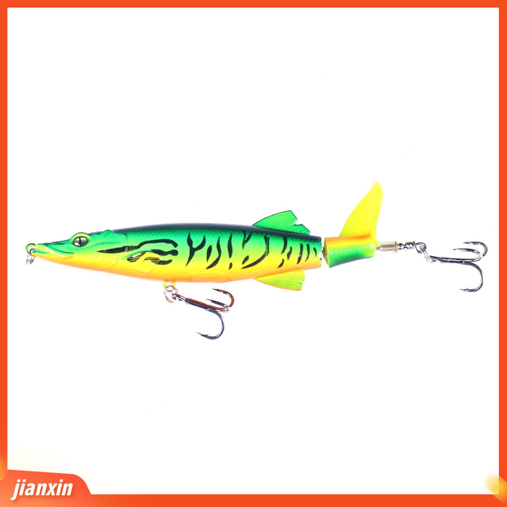 (In Stock) 13cm /16g Umpan Pancing Plastik Umpan Buaya Buatan Dengan Kait Treble Tajam Untuk Memancing