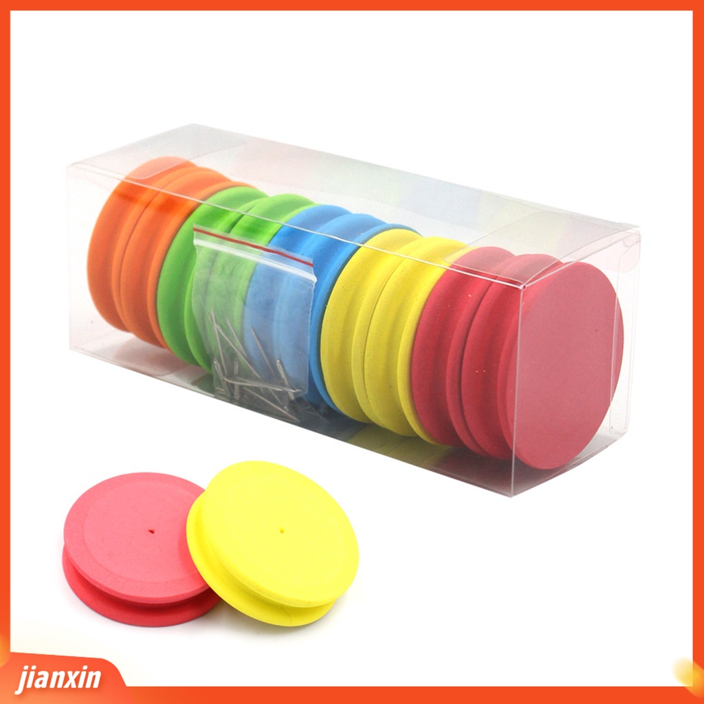 (In Stock) 10Pcs Putaran Pancing Coils Winder Reel Board Organizer Tackle Perlengkapan Ikan