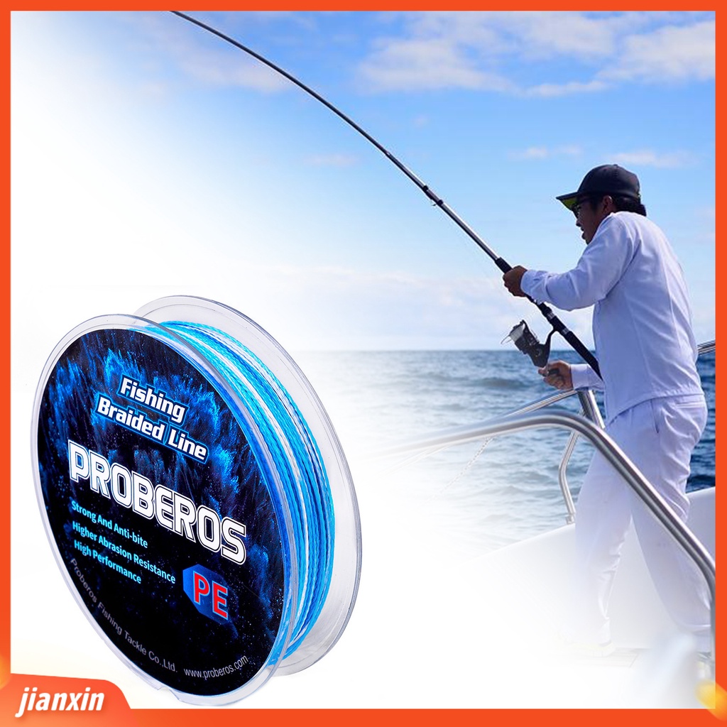 (In Stock) 100m Tali Pancing 4 Trands Tahan Sobek PE Braided Fishing Tackle Pesca Lure Untuk Angling