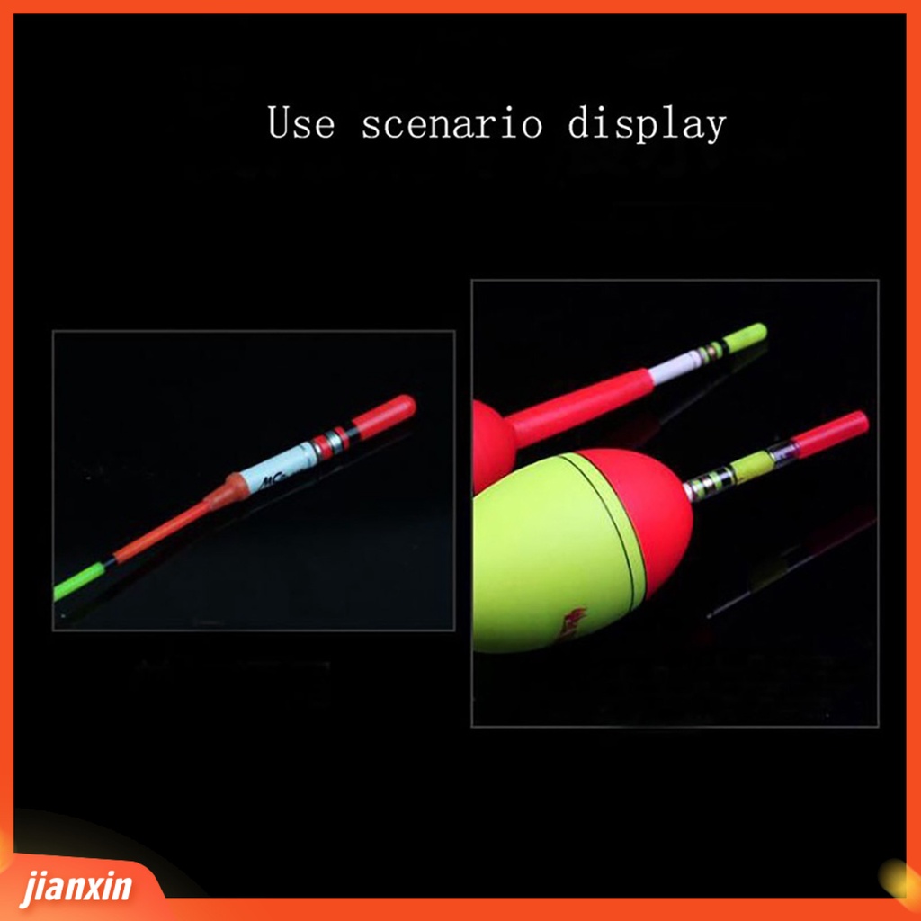 (In Stock) Lampu Malam Memancing Luminous LED Plastik Cahaya Terang Pelampung Untuk Memancing Sea Rod