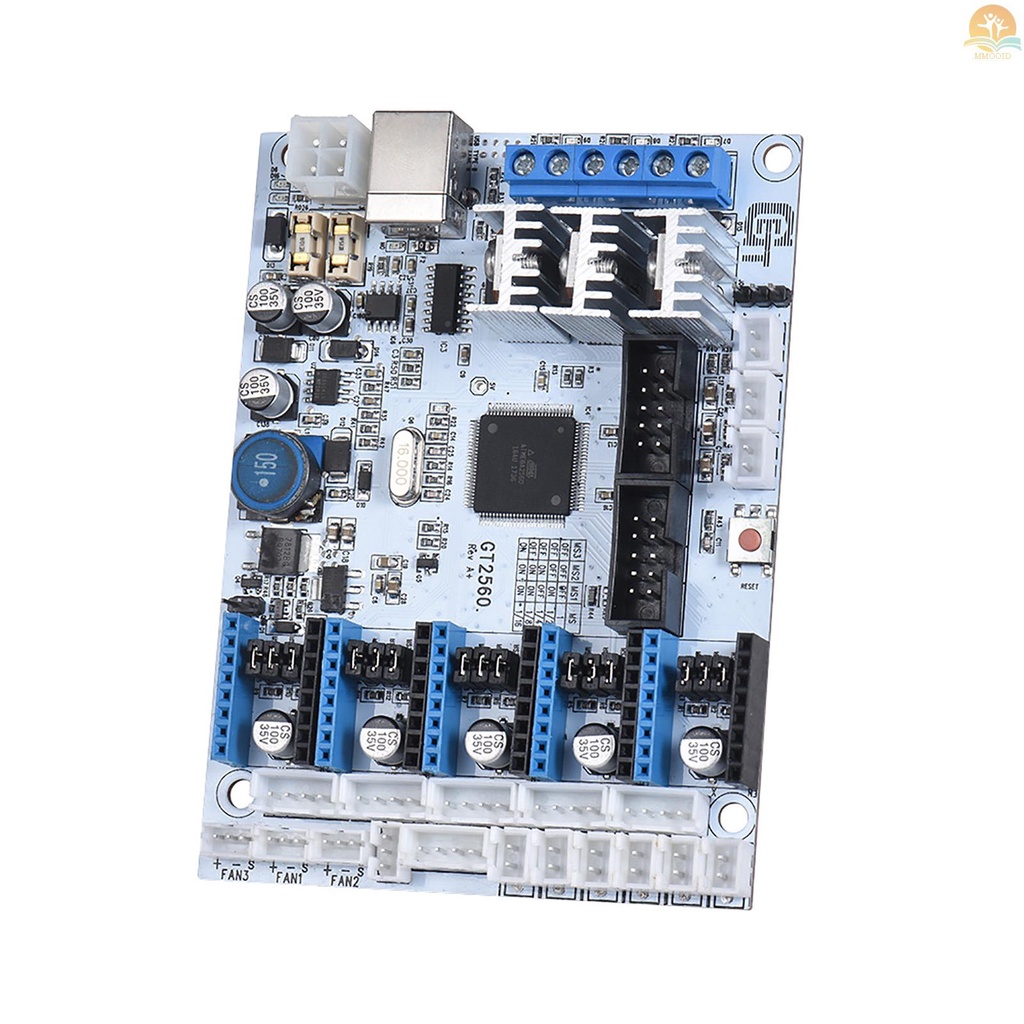 In Stock GT2560 3D Printer Controller Board Pengganti Mega 2560+Ultimaker/ Ramps 1.4 Kit Untuk Geeetech