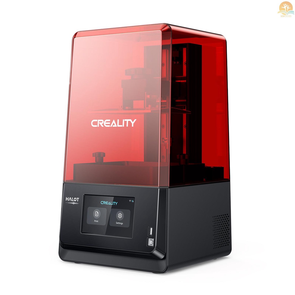 In Stock Creality HALOT-ONE PRO Resin 3D Printer 130x122x160mm Ukuran Pencetakan Dual Linear Raul Dengan 7K MONO LCD Sumber Cahaya Integral Mudah Mengiris OTA Upgrade Online Off-line Print