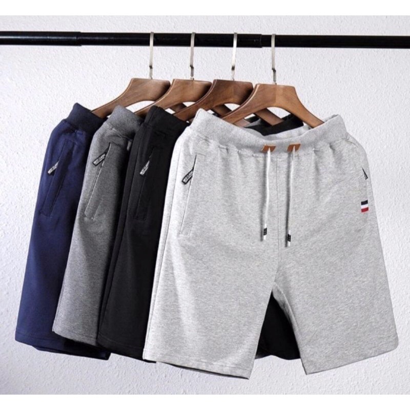 PROMO GILA!!! - Short Sweatpants Basic | Boardshort | Celana Pendek Pria Full Katun Fleece Casual Murah Best Seller