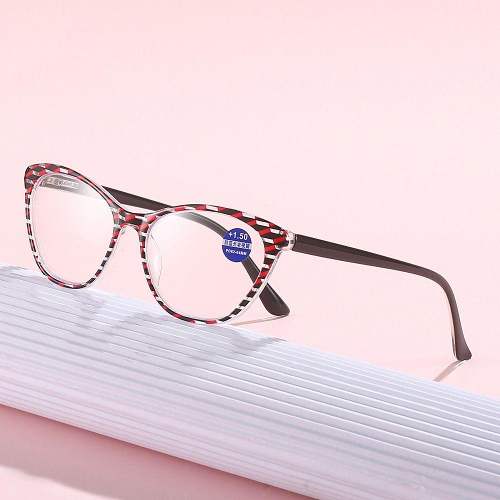 LILY Frame Ultra Ringan, Kacamata Baca Bifokal Elegan, Pelindung Mata Fashion Kacamata Hiperopia Vintage Portabel Untuk Pria Wanita