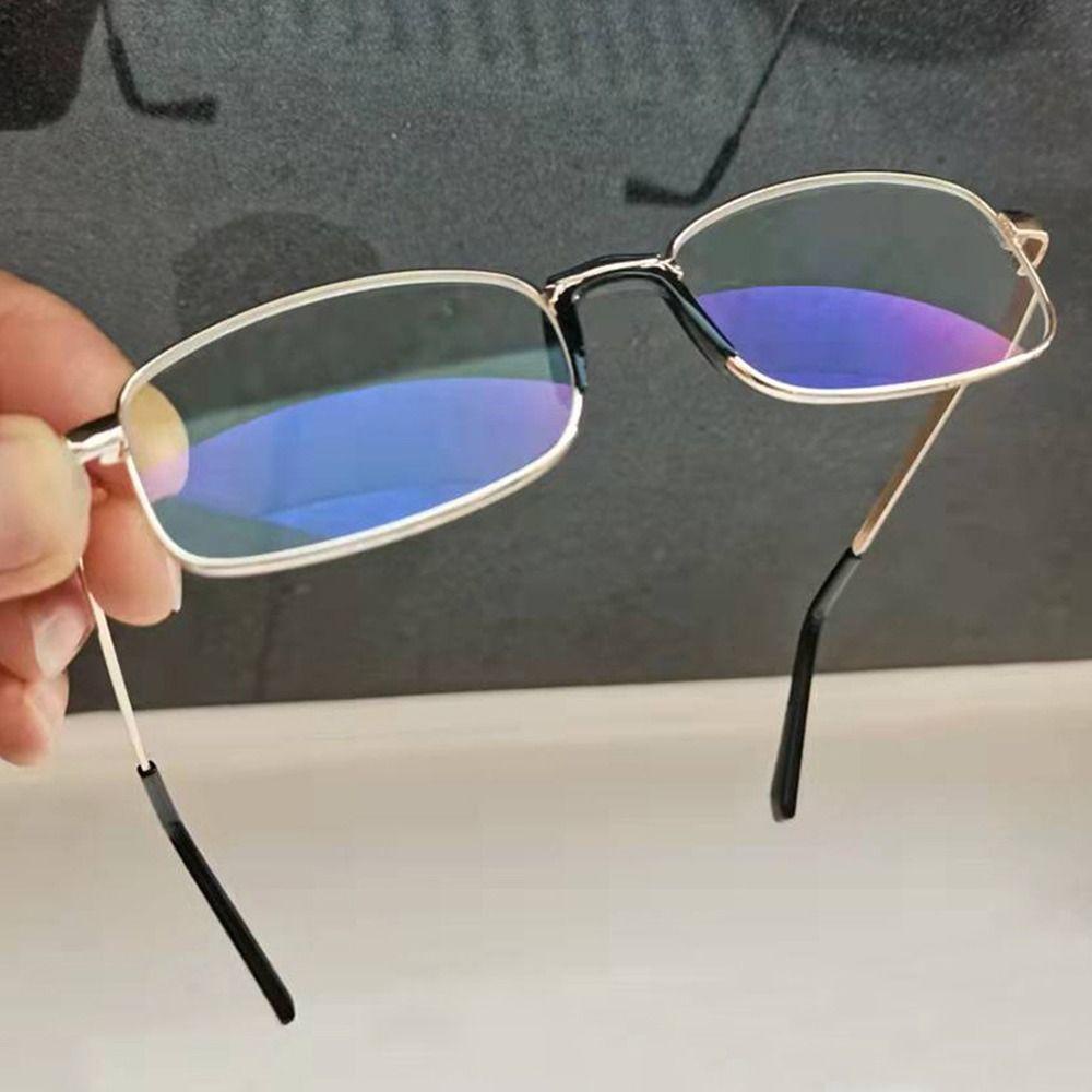 LILY Kacamata Baca, Frame Ultra Ringan Portabel, Perlindungan Mata Yang Nyaman Anti-Cahaya Biru Kacamata Hiperopia Elegan Untuk Pria Wanita