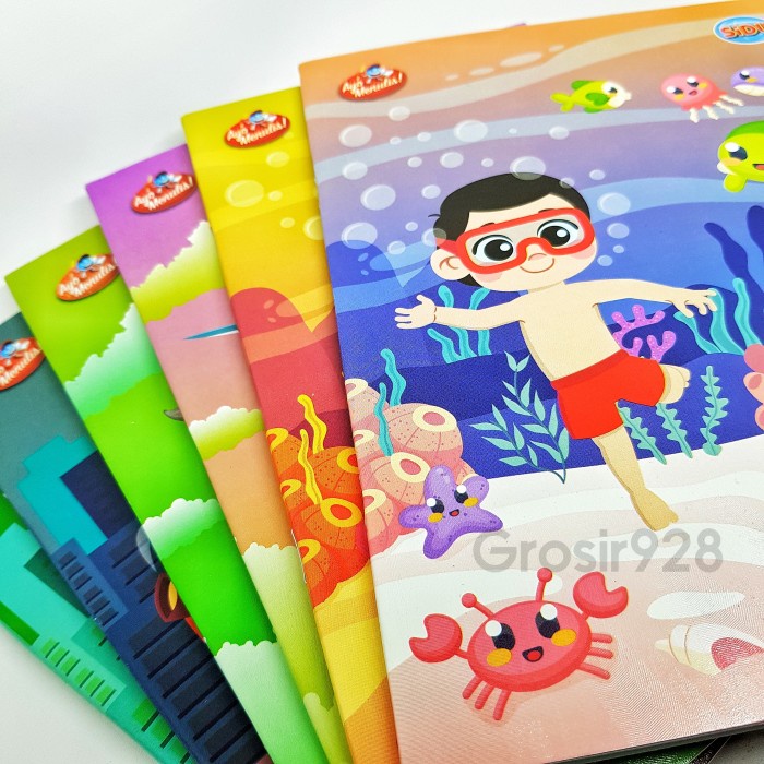 

Buku Tulis merk Sidu / Sinar Dunia 38 lembar isi 10