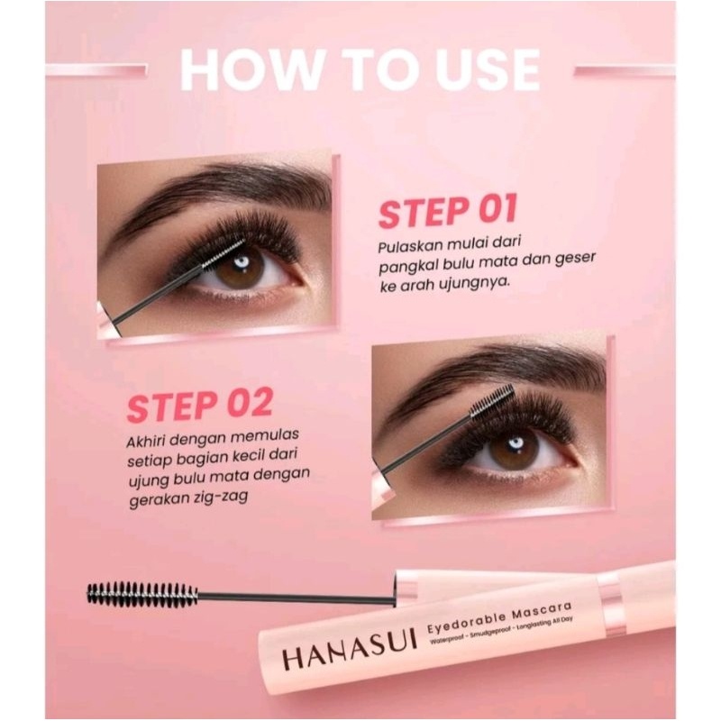 RADYSA - HANASUI EYEDORABLE MASCARA - MASCARA HANASUI