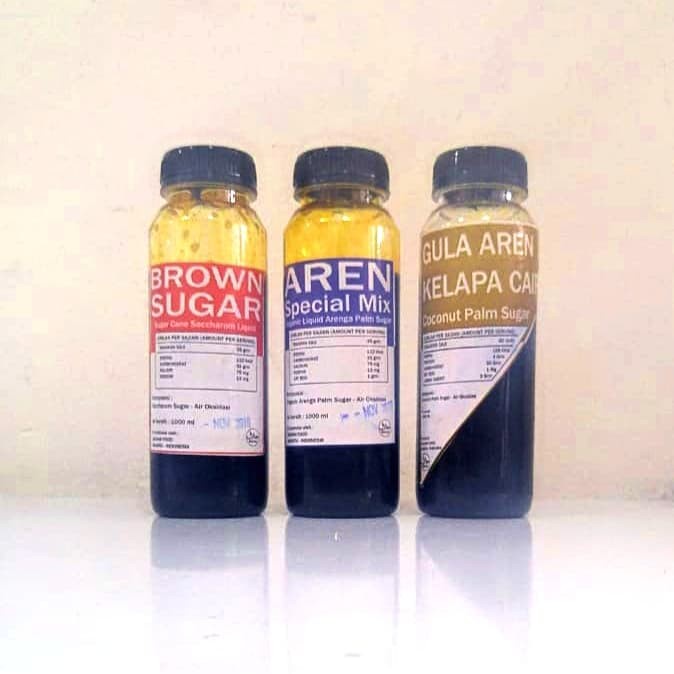 

✨Ready Stok✨ - BROWN SUGAR CAIR , GULA AREN CAIR, GULA KELAPA CAIR CONTOH PRODUK- 1.2.23