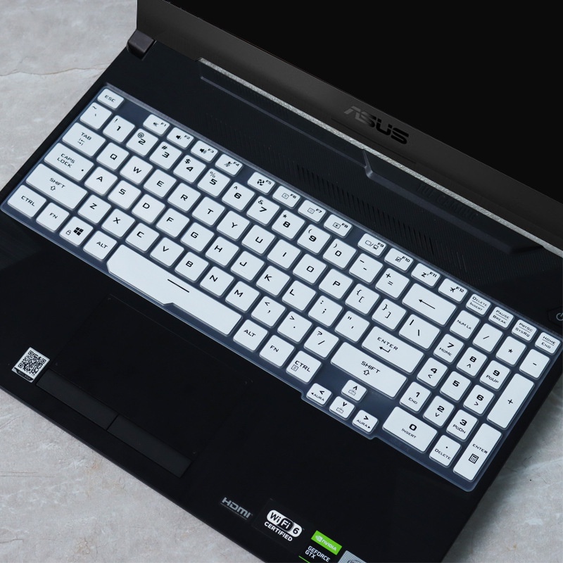 Untuk 15.6 Inch ASUS TUF Gaming A15 FA506QM /FA506IV/FA706/FA506 Lembut Ultra-Tipis Silikon Laptop Keyboard Cover Pelindung