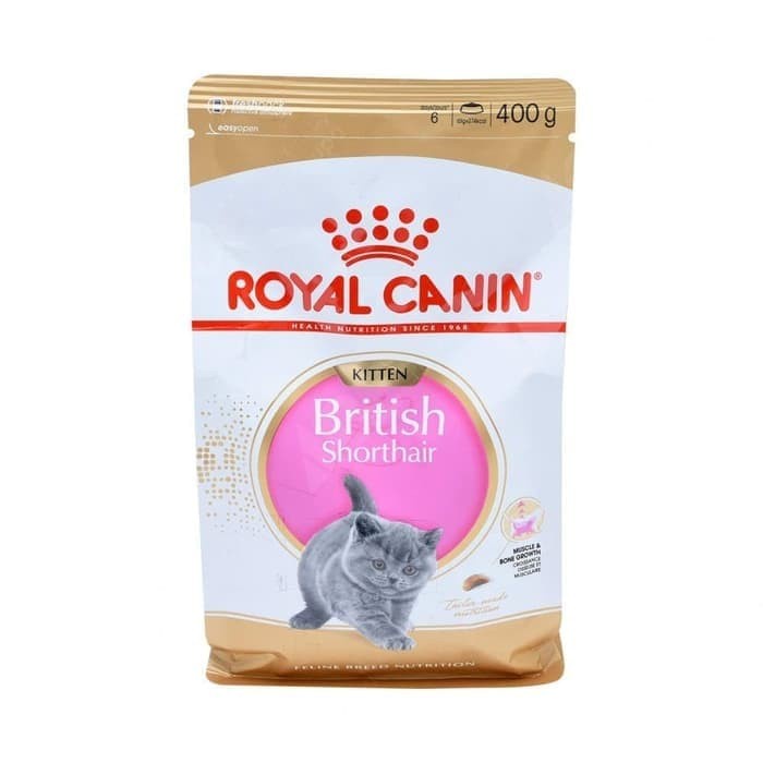 Royal Canin Kitten British Shorthair 400 gr - Makanan Anak Kucing (PSID12)